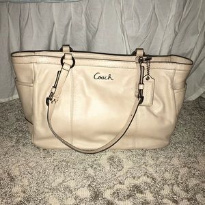 Coach leather handbag